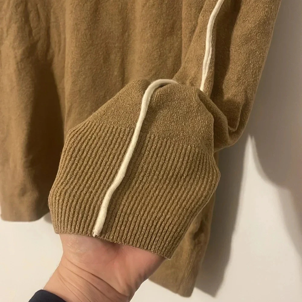 French Connection camel/ oatmeal Mel sweater NWT - Picture 6 of 10